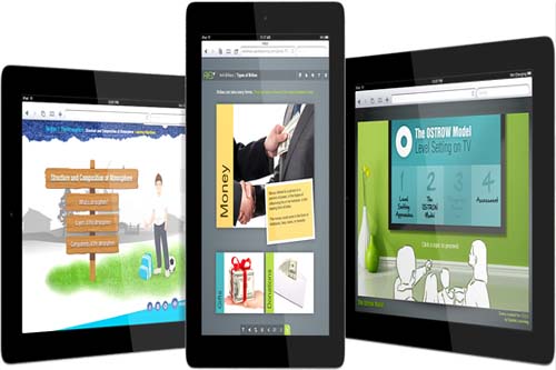 Tablets and E-learning Platform